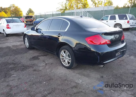 2013 Infiniti G37X from USA, damaged, VIN JN1CV6AR6DM763964